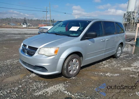 2011 Dodge Grand Caravan Express из США, поврежденный, VIN 2D4RN4DG7BR779352